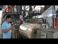 Film de label de douille de rétrécissement de PVC de 55% pour des labels de rétrécissement